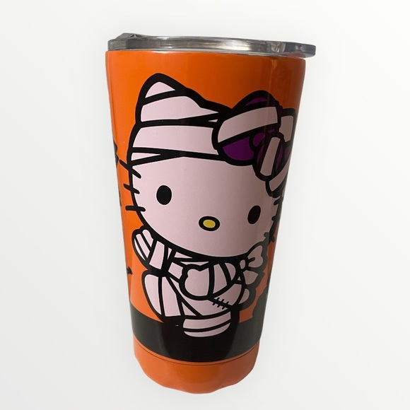 Hello Kitty Halloween Mummy Stainless Steel Coffee Cup Tumbler 2023 Sanrio new - Picture 1 of 3
